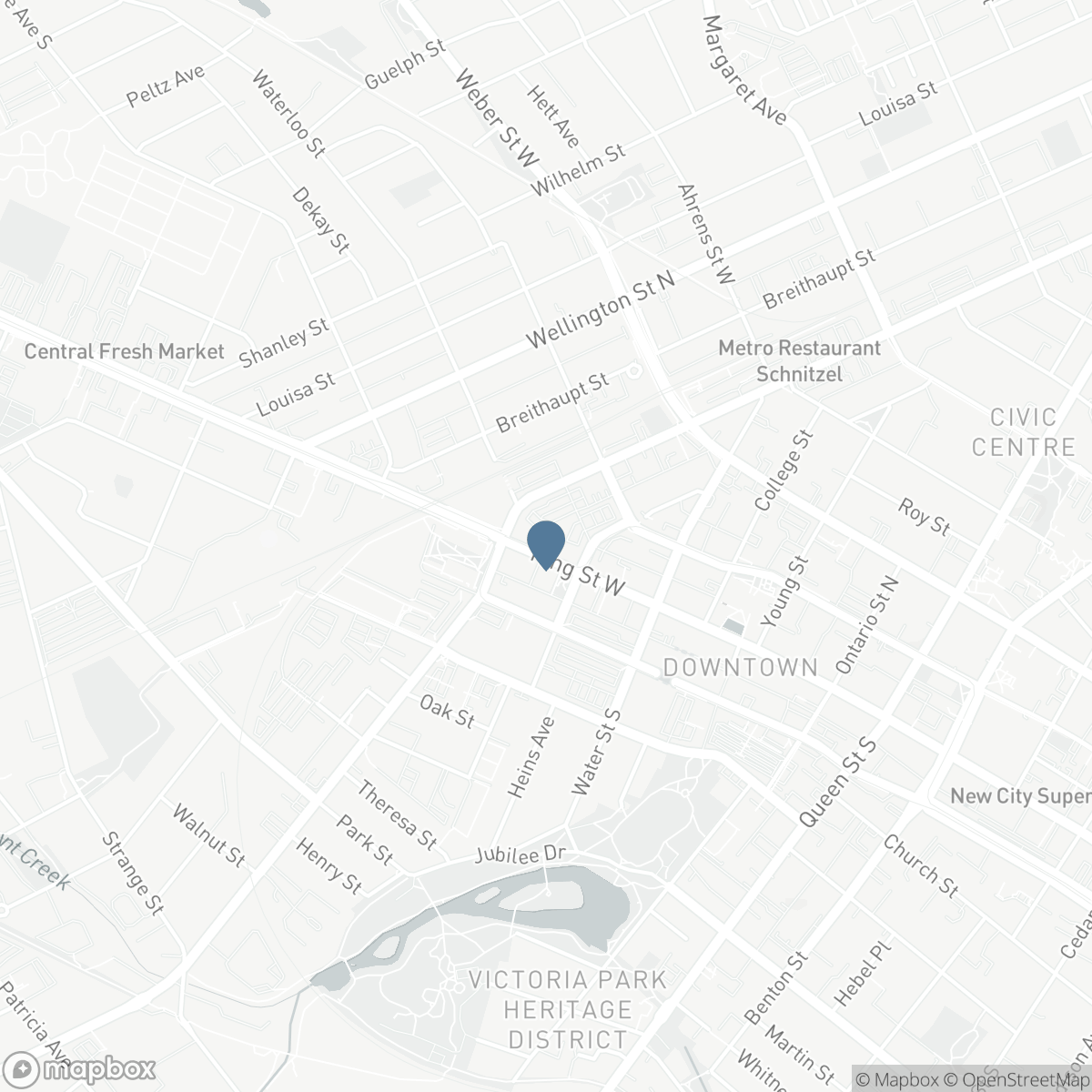 410 KING Street W Unit# 408, Kitchener, Ontario N2G 1C3